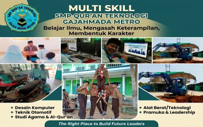 MULTI SKILL SMP QUR'AN TEKNOLOGI GAJAHMADA METRO